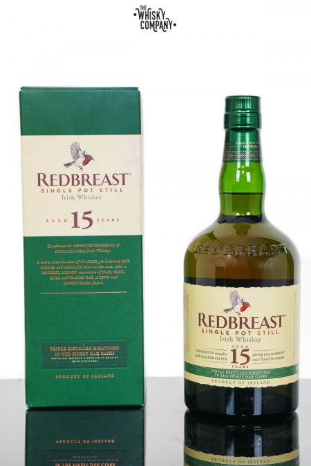 Redbreast Aged 15 Years Irish Single Pot Still Whiskey (700ml)