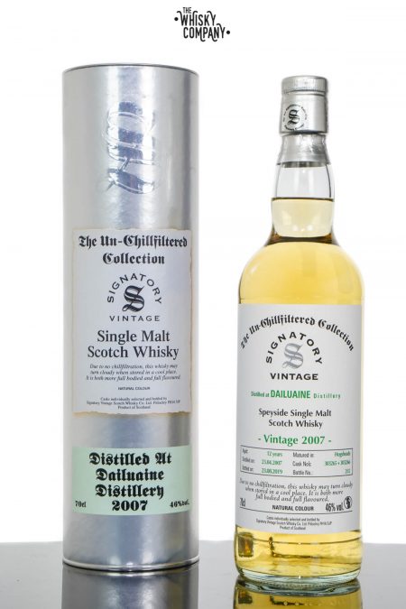 Dailuaine 2007 Aged 12 Years UCF Speyside Single Malt Scotch Whisky - Signatory Vintage (700ml)