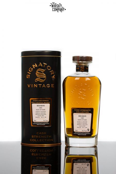 Ben Nevis 1991 Aged 26 Years Single Malt Scotch Whisky - Signatory Vintage (700ml)