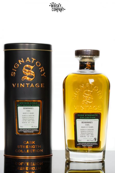 Benrinnes 1995 Aged 21 Years Single Malt Scotch Whisky - Signatory Vintage (700ml)