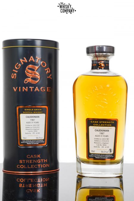 Caledonian 1987 Aged 31 Years Single Grain Scotch Whisky - Signatory Vintage (700ml)