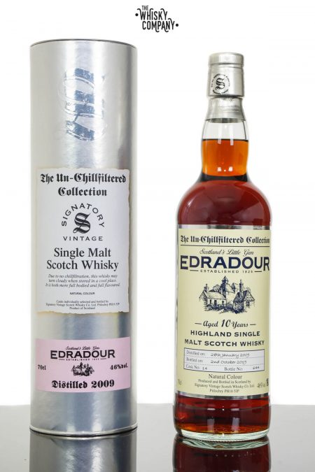 Edradour 2009 Aged 10 Years UCF Highland Single Malt Scotch Whisky - Signatory Vintage (700ml)