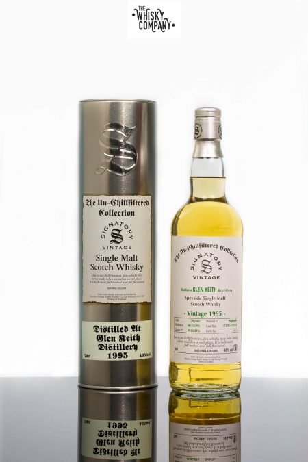 Glen Keith 1995 Aged 20 Years Single Malt Scotch Whisky - Signatory Vintage (700ml)
