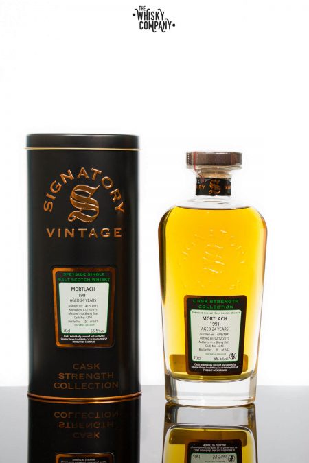 Mortlach 1991 Aged 25 Years Single Malt Scotch Whisky - Signatory Vintage (700ml)