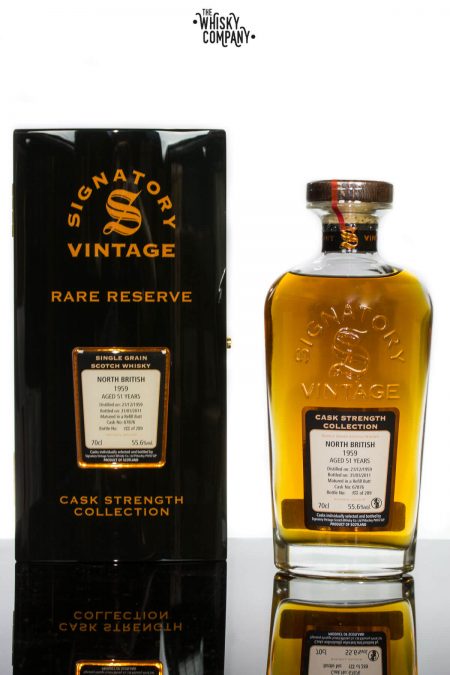 North British 1959 Aged 51 Years Single Grain Scotch Whisky - Signatory Vintage (700ml)
