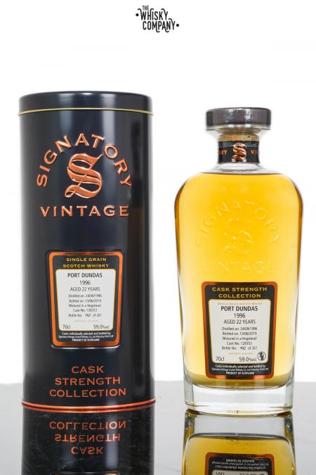 Port Dundas 1996 Aged 22 Years Single Grain Scotch Whisky - Signatory Vintage (700ml)