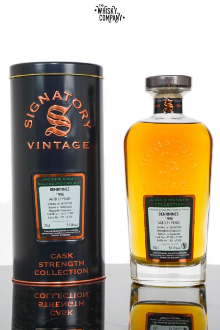 Benrinnes 1996 Aged 21 Years Speyside Single Malt Scotch Whisky - Signatory Vintage (700ml)