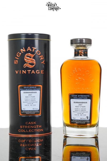 Bunnahabhain 2007 Aged 12 Years Single Malt Scotch Whisky - Signatory Vintage (700ml)