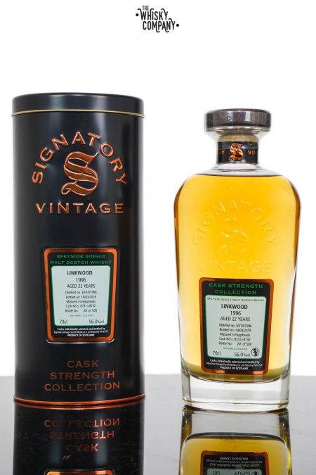 Linkwood 1996 Aged 22 Years Speyside Single Malt Scotch Whisky - Signatory Vintage (700ml)