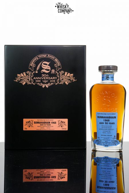 Bunnahabhain 1968 Aged 50 Years Single Malt Scotch Whisky - Signatory Vintage 30th Anniversary (700ml)