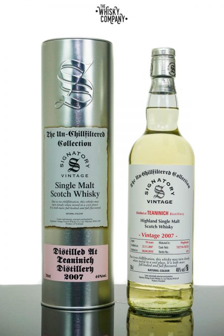 Teaninich 2007 Aged 10 Years Single Malt Scotch Whisky - Signatory Vintage (700ml)