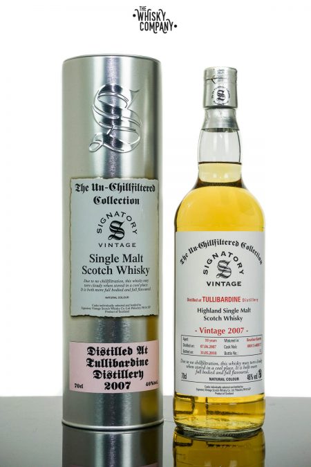 Tullibardine 2007 Aged 10 Years Single Malt Scotch Whisky UCF - Signatory Vintage (700ml)