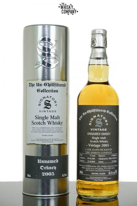 Unnamed Orkney 2005 Aged 13 Years Single Malt Scotch Whisky Australian Exclusive  - Signatory Vintage (700ml)
