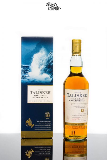 Talisker Aged 18 Years Island Single Malt Scotch Whisky (700ml)