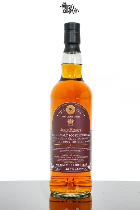 Secret Orkney Distillery 2002 Aged 15 Years Single Malt Scotch Whisky - John Milroy (700ml)