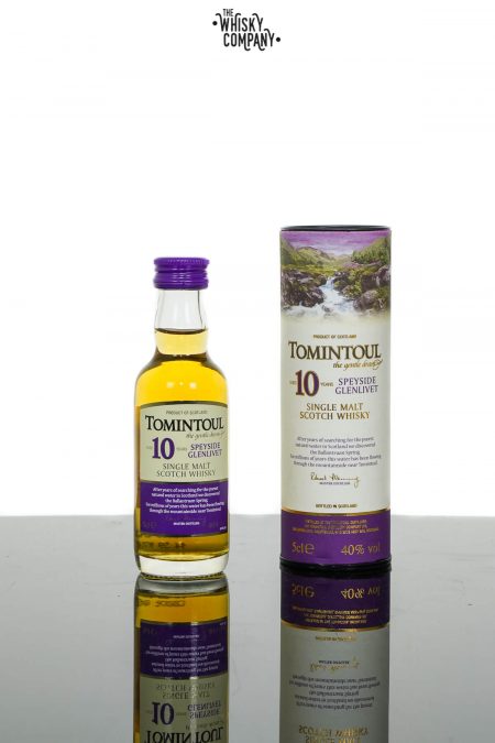 Tomintoul Aged 10 Years Speyside Single Malt Scotch Whisky (50ml)