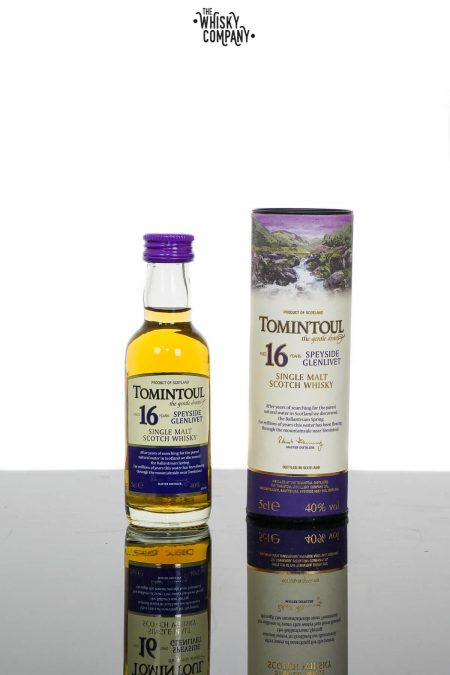 Tomintoul Aged 16 Years Speyside Single Malt Scotch Whisky (50ml)