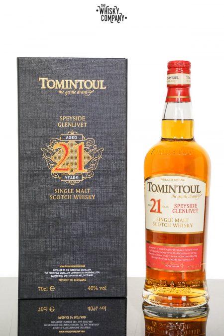 Tomintoul Aged 21 Years Speyside Single Malt Scotch Whisky (700ml)