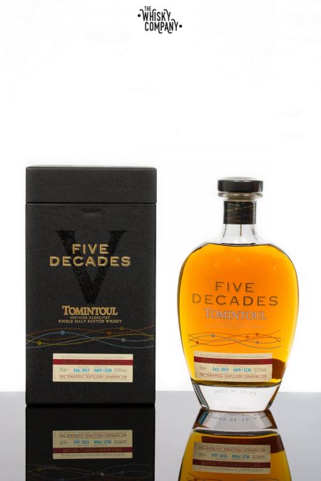 Tomintoul Five Decades 50th Anniversary Speyside Single Malt Scotch Whisky (700ml)
