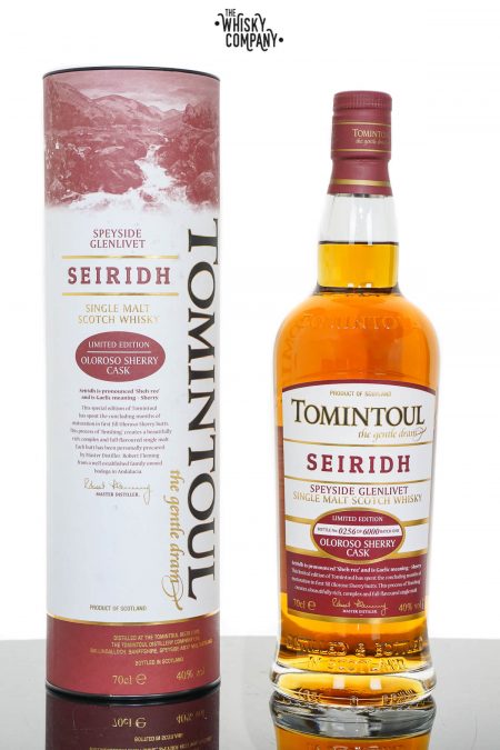 Tomintoul Seiridh Speyside Single Malt Scotch Whisky (700ml)