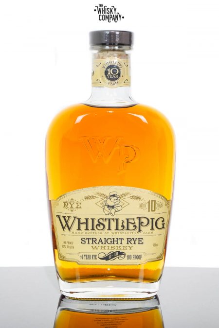 WhistlePig Aged 10 Years 100 Proof Straight Rye Whiskey (750ml)