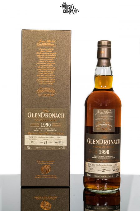 1990 GlenDronach 27 Years Old Single Malt Scotch Whisky - Cask No. 7902 (700ml)
