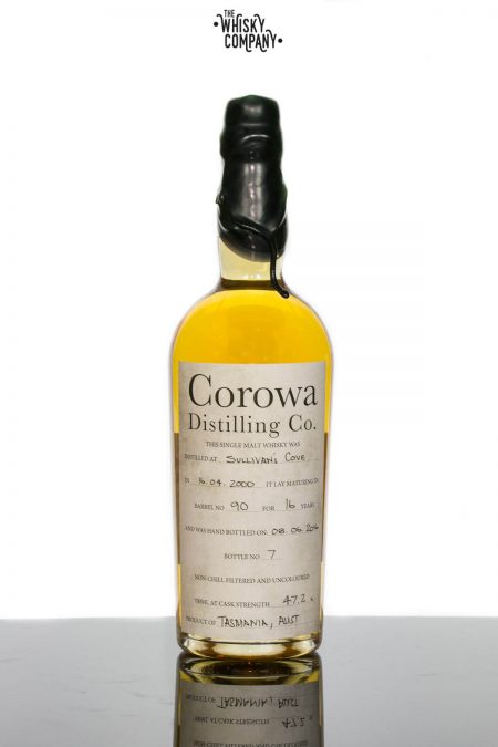 Sullivans Cove (Barrel 90 Bottle 7) Aged 16 Years Bottled by Corowa Distillery Tasmanian Single Malt Whisky (700ml)