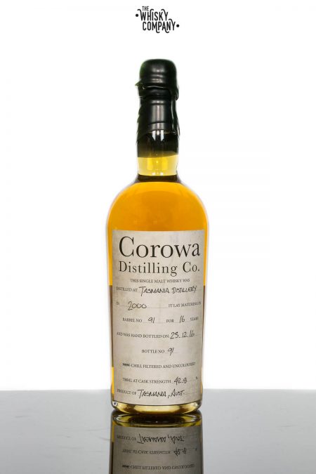 Sullivans Cove (Barrel 91 Bottle 91) Aged 16 Years Bottled by Corowa Distillery Tasmanian Single Malt Whisky (700ml)