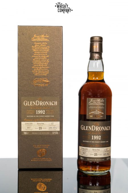 1992 GlenDronach 25 Years Old Single Malt Scotch Whisky - Cask No. 127 (700ml)
