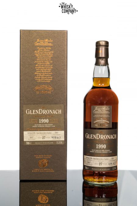 1990 GlenDronach 27 Years Old Single Malt Scotch Whisky - Cask No. 7003 (700ml)