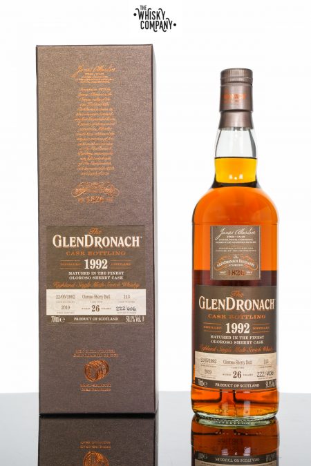 GlenDronach 1992 Aged 26 Years Single Malt Scotch Whisky - Cask 113 (700ml)