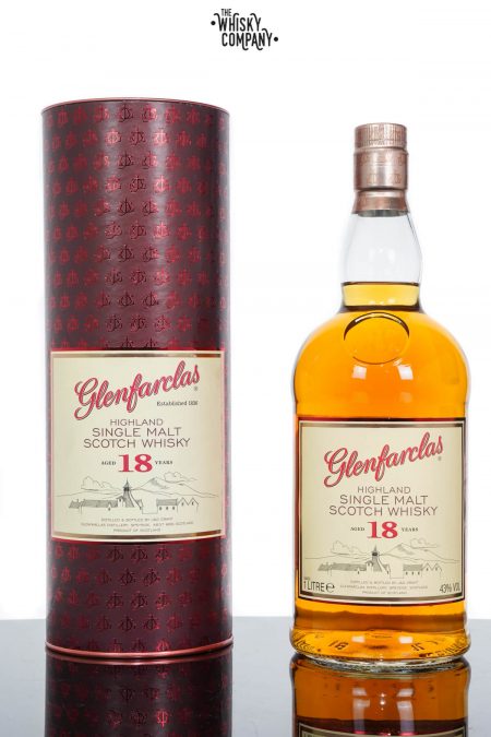 Glenfarclas Aged 18 Years Highland Single Malt Scotch Whisky (1000ml)