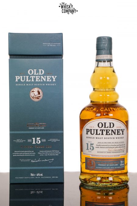 Old Pulteney Aged 15 Years Highland Single Malt Scotch Whisky (700ml)