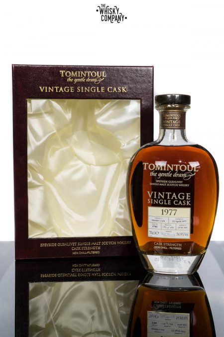 Tomintoul 1977 Vintage Aged 38 Years Speyside Single Malt Scotch Whisky (700ml)