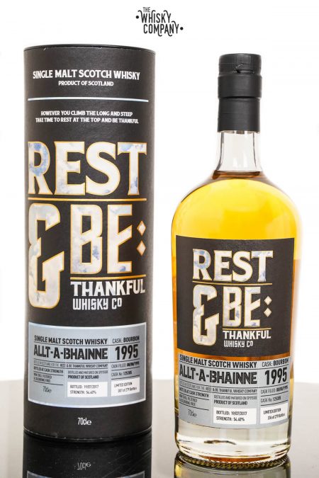 Allt-Á-Bhainne 1995 Aged 21 Years Single Malt Scotch Whisky - Rest & be Thankful (700ml)