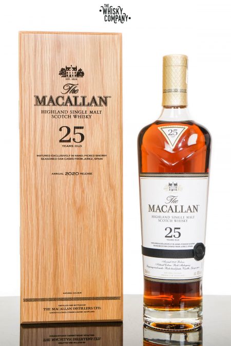 The Macallan 25 Years Old Sherry Oak 2020 Release Single Malt Scotch Whisky (700ml)