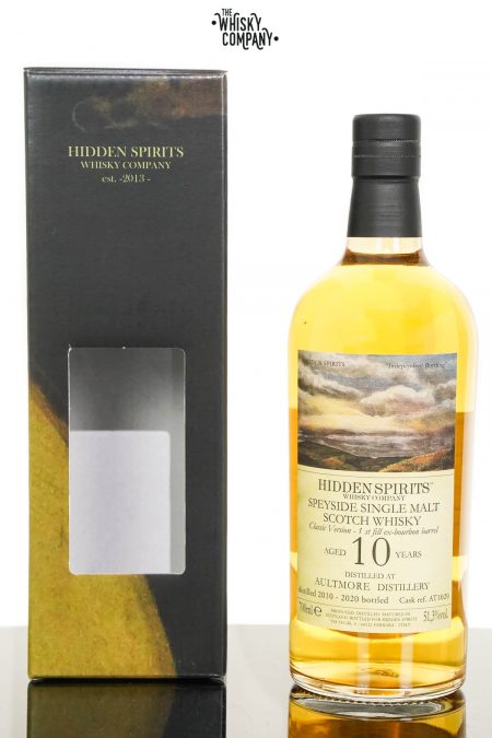 Aultmore 2010 Aged 10 Years Single Malt Scotch Whisky - Hidden Spirits (700ml)