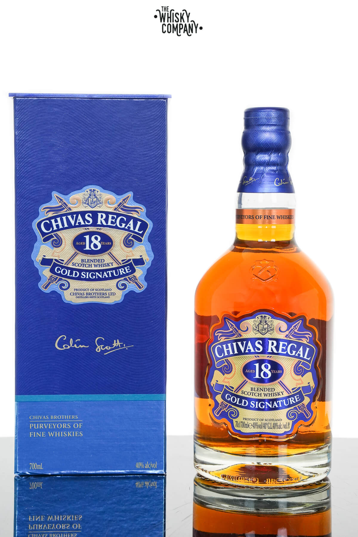 Chivas regal 18 ans scotch whisky blended