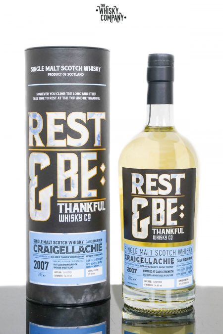 Craigellachie 2007 Aged 12 Years Old Single Malt Scotch Whisky - Rest and Be Thankful (700ml)