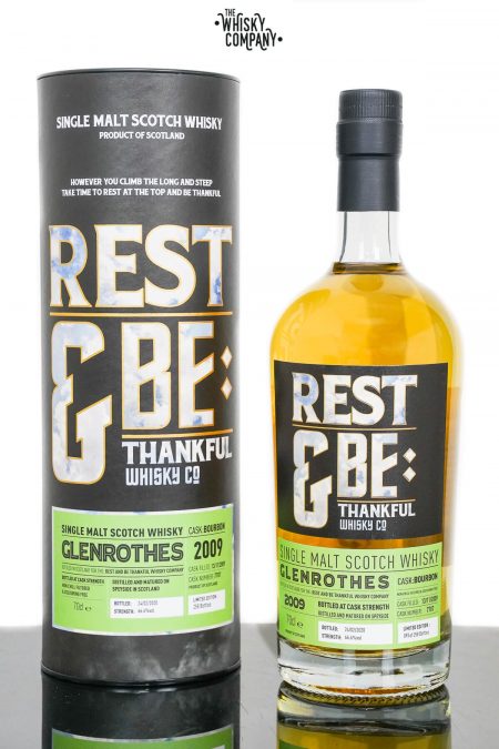 Glenrothes 2009 Aged 10 Years Old Single Malt Scotch Whisky - Rest and Be Thankful (700ml)