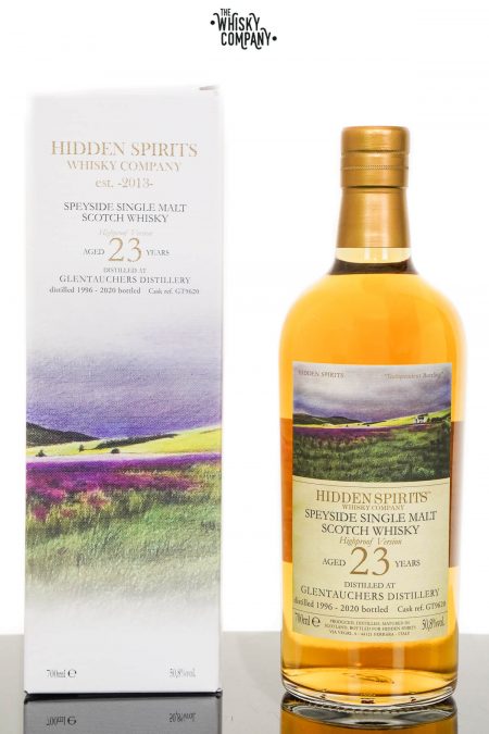 Glentauchers 1996 Aged 23 Years Speyside Single Malt Scotch Whisky - Hidden Spirits (700ml)