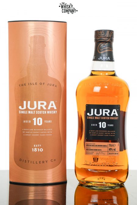 Jura Aged 10 Years Single Malt Scotch Whisky (700ml)