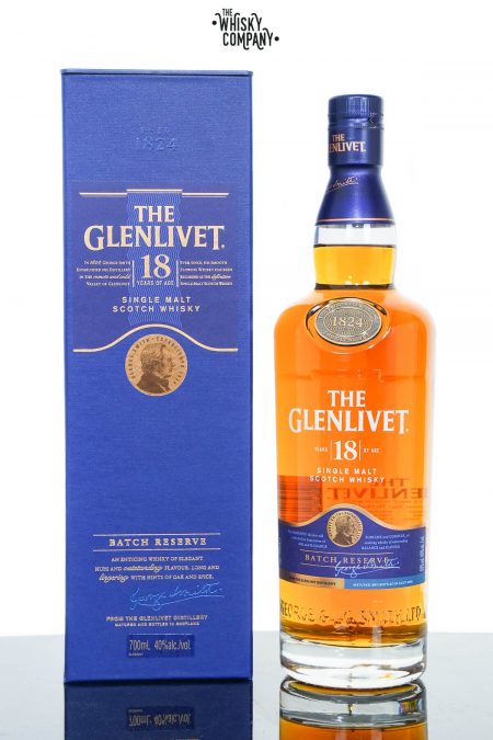 The Glenlivet 18 Year Old Speyside Single Malt Scotch Whisky (700ml)