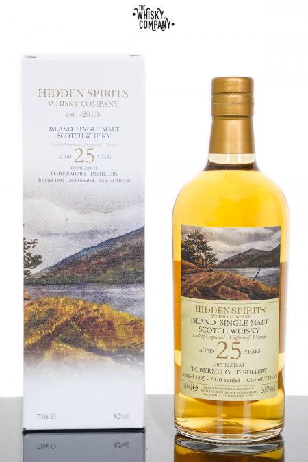Tobermory 1995 Aged 25 Years Single Malt Scotch Whisky - Hidden Spirits (700ml)