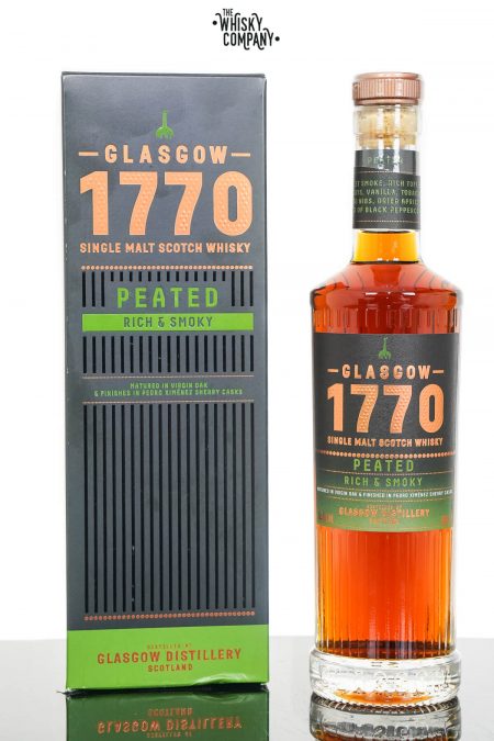 Glasgow 1770 Peated Single Malt Scotch Whisky (500ml)