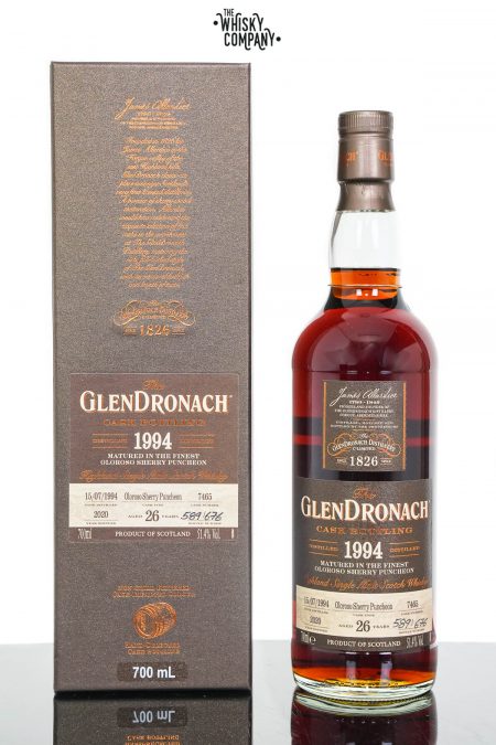 GlenDronach 1994 Aged 26 Years Single Malt Scotch Whisky - Batch 18 Cask No. 7465 (700ml)