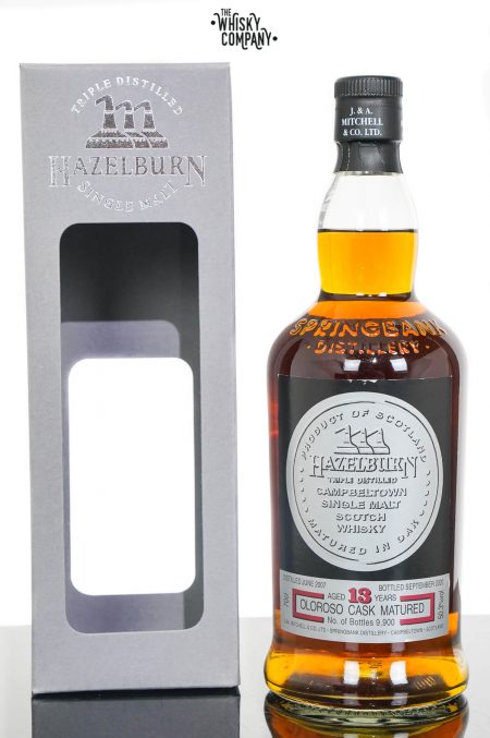 Hazelburn 2007 Aged 13 Years Campbeltown Single Malt Scotch Whisky - Oloroso Sherry Cask Matured (700ml)