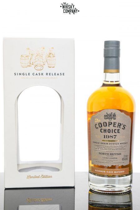 North British 1987 Aged 32 Years Single Grain Scotch Whisky - The Cooper's Choice (700ml)