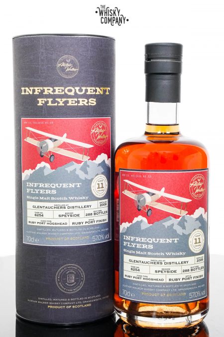 Glentauchers 2009 Aged 11 Years Speyside Single Malt Scotch Whisky - Infrequent Flyers (Alistair Walker) (700ml)