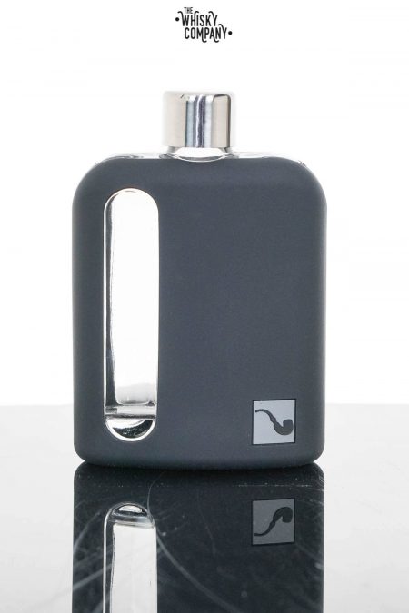 Ragproper Black Silicone Glass Whisky Flask (100ml)